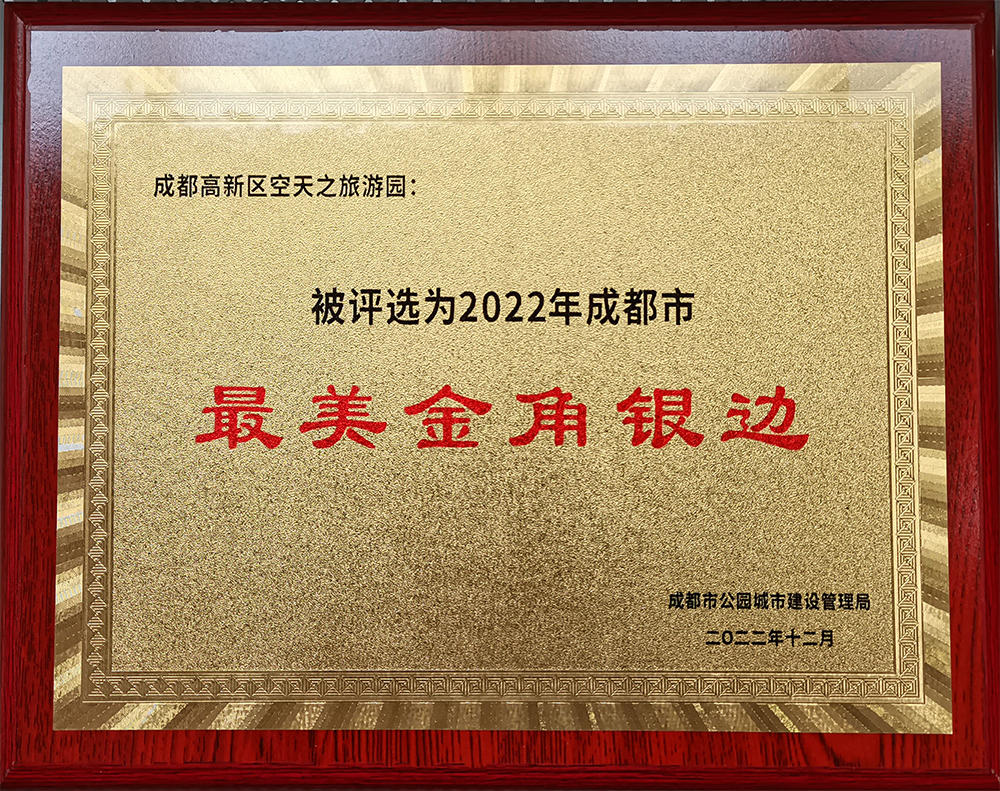 高新区空天之旅<br>成都市最美金角银边