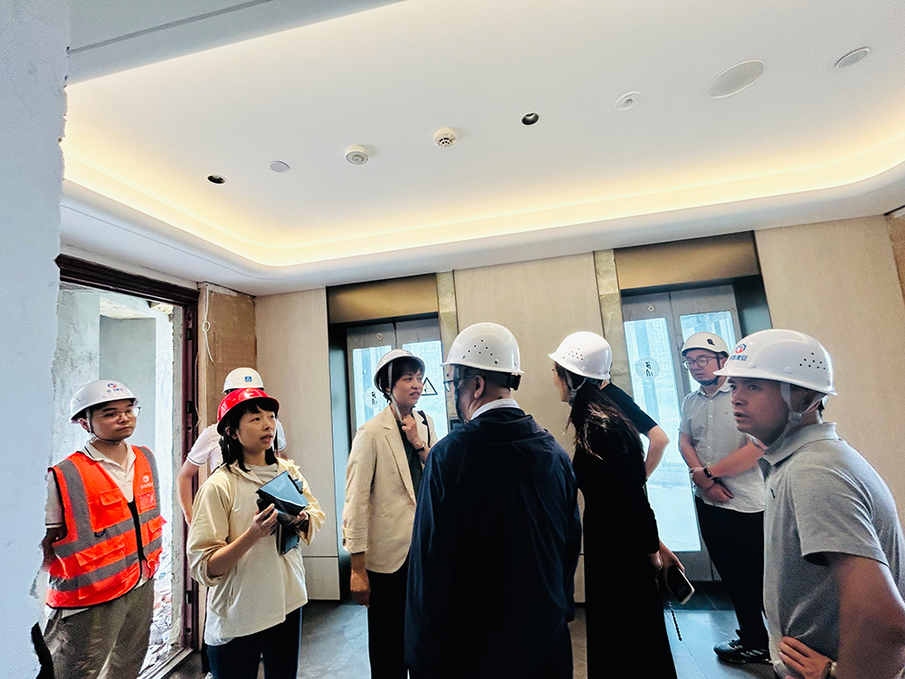 临江住宅精装修工程样板段评审圆满完成